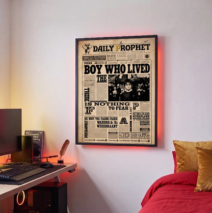 The Daily Prophet Magic Frame