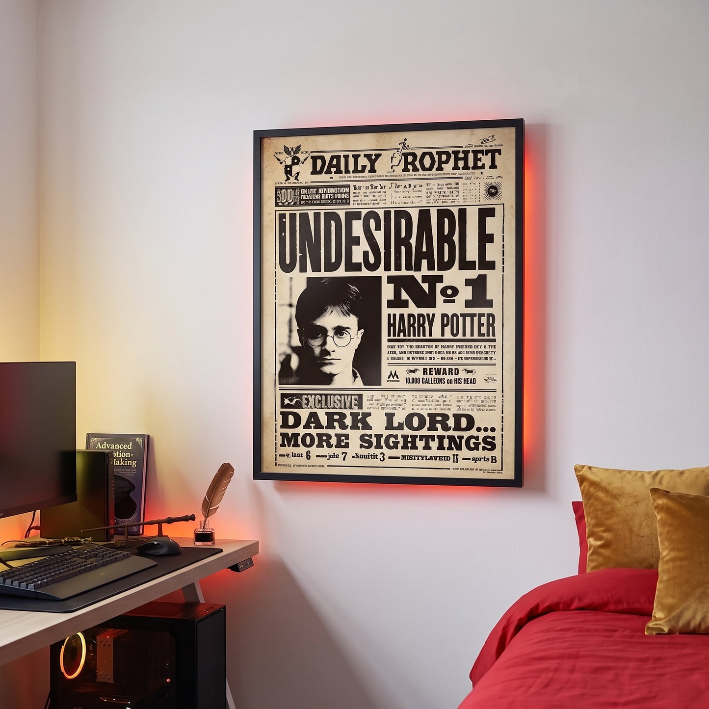 The Daily Prophet Magic Frame